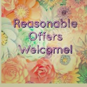 Reasonable offers entertained🌺